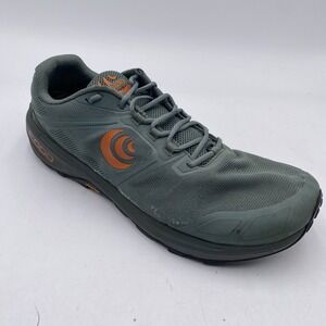 Topo Athletic Terraventure 4 WP Vibram Trail Running Shoes Green Mens Size 12.5